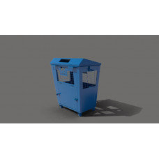 Контейнер для раздельного сбора мусора 1 куб